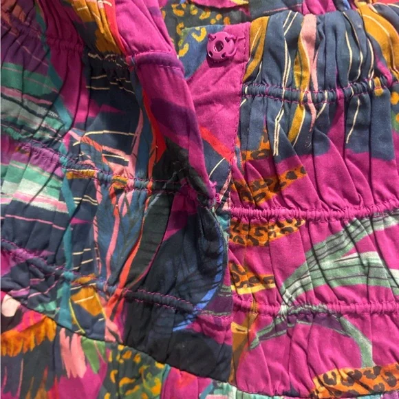 Farm Rio Rainbow Macaws Mini Dress - Picture 10 of 13